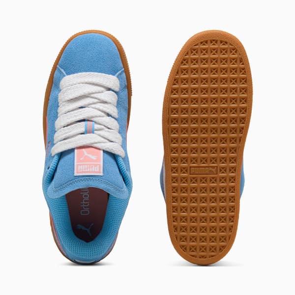 Tenis Suede XL Sk8 para mujer, Team Light Blue-Gum, large-MEX