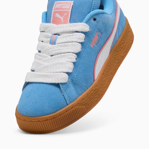 Tenis Suede XL Sk8 para mujer, Team Light Blue-Gum, large-MEX