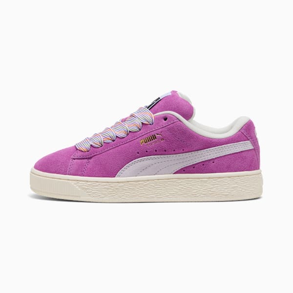 Tenis Suede XL Lace II para mujer, Wild Berry-Lilac Frost, large-MEX
