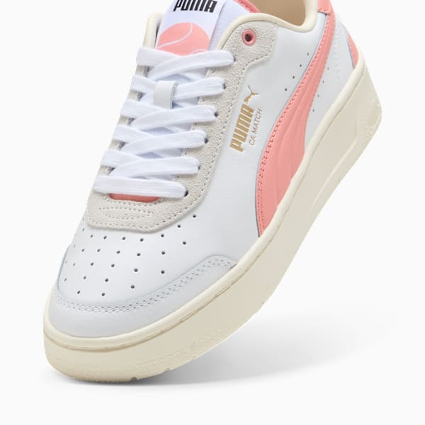 Zapatillas CA Match Court para mujer, PUMA White-Pink Fruit, large-ARG