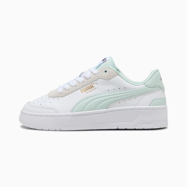 Zapatillas CA Match Court para mujer, PUMA White-Peaceful Blue, large-ARG