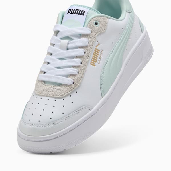 Zapatillas CA Match Court para mujer, PUMA White-Peaceful Blue, large-ARG