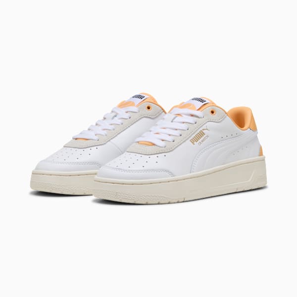 Zapatillas CA Match Court para mujer, PUMA White-Almost Apricot, large-ARG