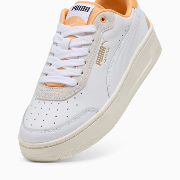 Zapatillas CA Match Court para mujer, PUMA White-Almost Apricot, large-ARG