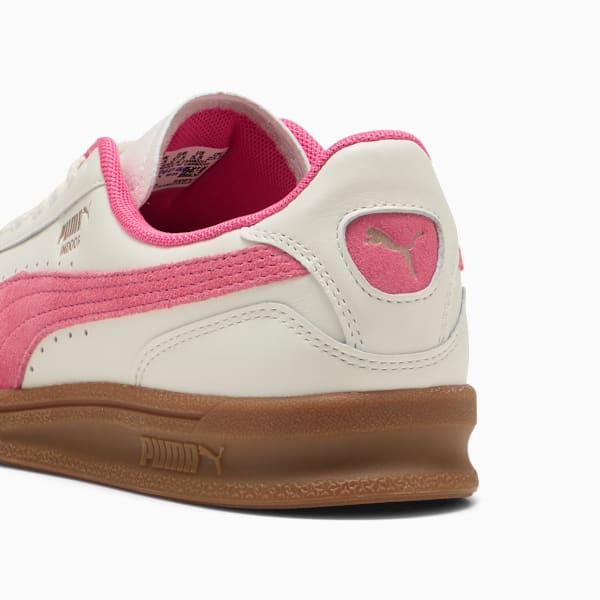 Indoor Sneakers Unisex, Warm White-Magic Rose-Gum, large-MEX