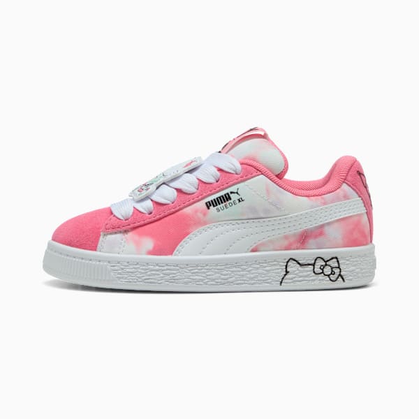 Tenis para niñas PUMA x HELLO KITTY Suede XL, Magic Rose-Peaceful Blue, large-MEX