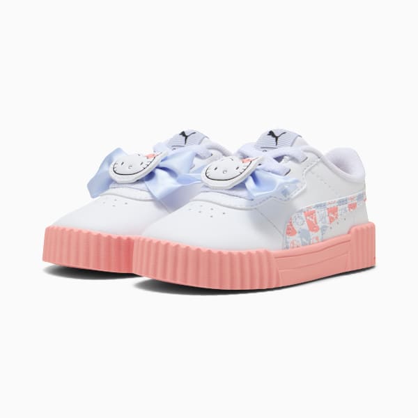 Zapatillas PUMA x HELLO KITTY Carina 3.0 para infantes, PUMA White-Pink Fruit-Cool Weather, large-ARG
