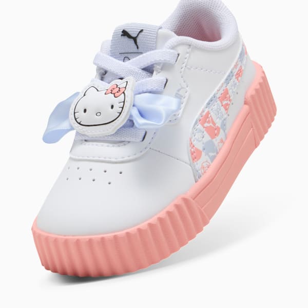Zapatillas PUMA x HELLO KITTY Carina 3.0 para infantes, PUMA White-Pink Fruit-Cool Weather, large-ARG