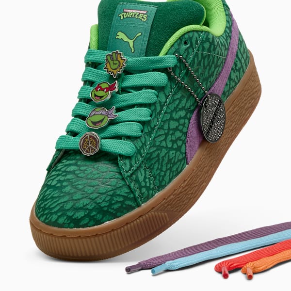 Zapatillas PUMA x TORTUGAS NINJA Suede XL juvenil, Vine-Gum, large-ARG