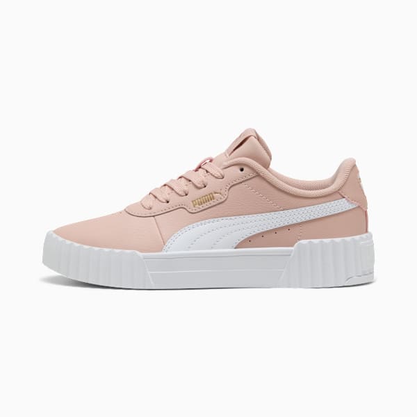 Carina 3.0 Sneakers Youth, Rose Quartz-PUMA White-PUMA Gold, large-ZAF