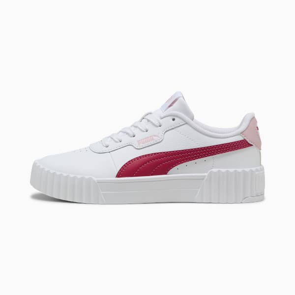 Zapatillas Carina 3.0 juvenil, PUMA White-Port-Rose Mauve, large-ARG