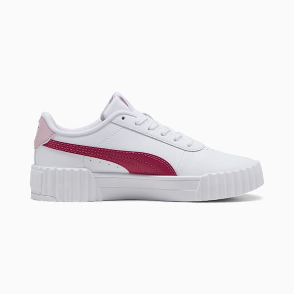 Zapatillas Carina 3.0 juvenil, PUMA White-Port-Rose Mauve, large-ARG