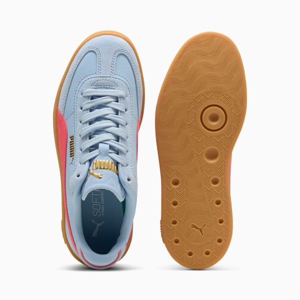 Club II Era Sneakers Youth, Haute Tropic-Peach Frost-PUMA Gold, large-ZAF