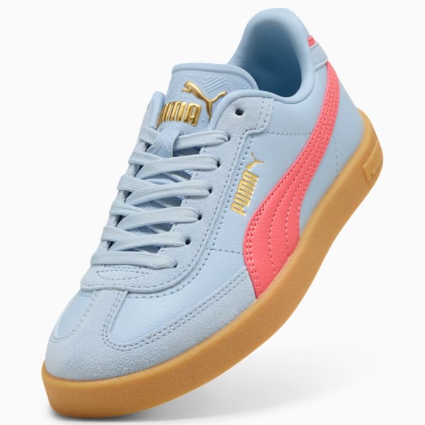 Club II Era Sneakers Youth, Haute Tropic-Peach Frost-PUMA Gold, large-ZAF
