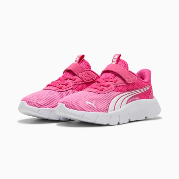 Tenis FlexFocus Modern para niños, Glowing Pink-Posie Pink-PUMA White, large-MEX