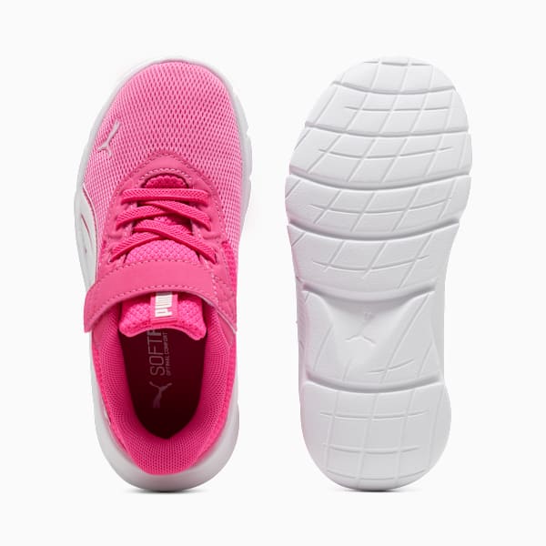 Tenis FlexFocus Modern para niños, Glowing Pink-Posie Pink-PUMA White, large-MEX