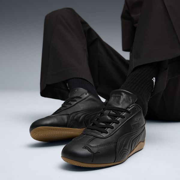 Zapatillas Speedcat Cuero unisex, PUMA Black, large-ARG