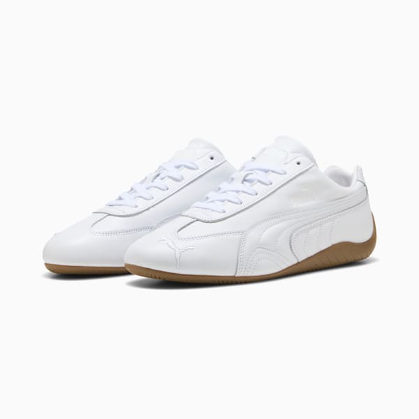 Zapatillas Speedcat Cuero unisex, PUMA White, large-ARG