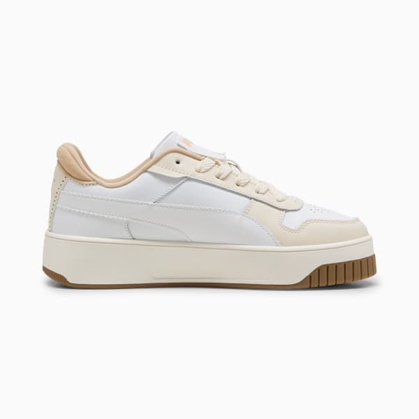 Zapatillas Carina Street Bold Elegance para mujer, PUMA White-PUMA White-Alpine Snow, large-ARG
