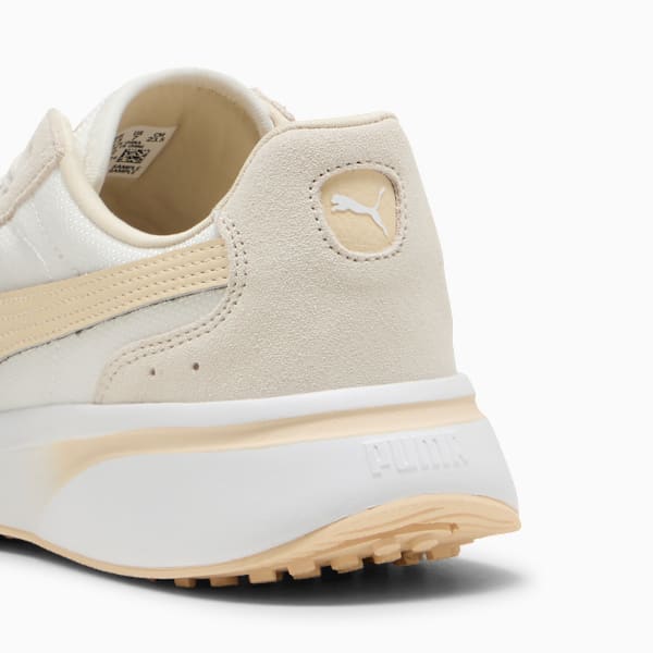 R78 GLANCE Women, Warm White-Canvas-PUMA White, large-ZAF