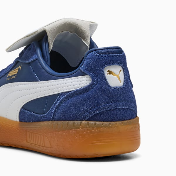 Palermo Moda Tongue Sneakers Women, Blue Jewel-PUMA White, large-ZAF