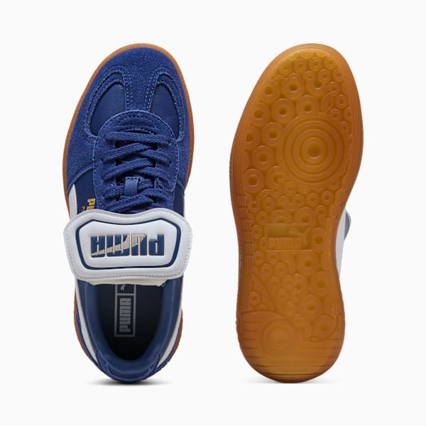 Palermo Moda Tongue Sneakers Women, Blue Jewel-PUMA White, large-ZAF