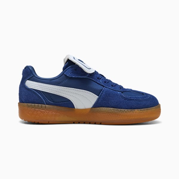 Palermo Moda Tongue Sneakers Women, Blue Jewel-PUMA White, large-ZAF