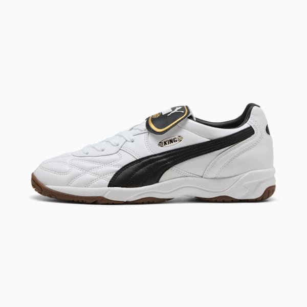 Tenis King Indoor, PUMA White-PUMA Black, large-MEX