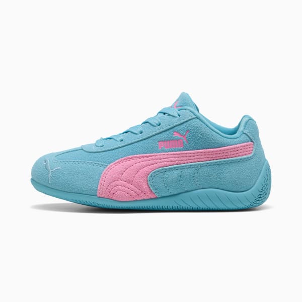Zapatillas Speedcat para niños, Aqua-Posie Pink, large-ARG