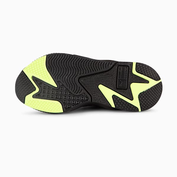 Zapatillas RS-X Animal Print para mujer, PUMA Black-PUMA Black-Fizzy Apple, large-ARG