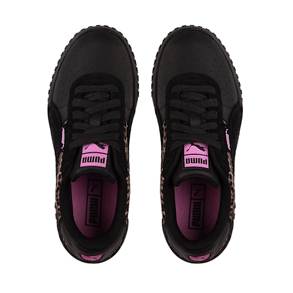 Zapatillas Cali Animal Print OG para mujer, PUMA Black-Mauve Pop, large-ARG