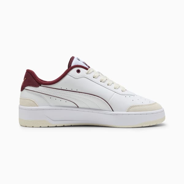 CA Match Premium Pipe Sneakers, PUMA White-Ruby Shimmer, large-ZAF