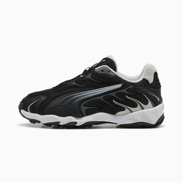 Inhale Core Sneakers Youth, PUMA Black-PUMA Silver, large-ZAF