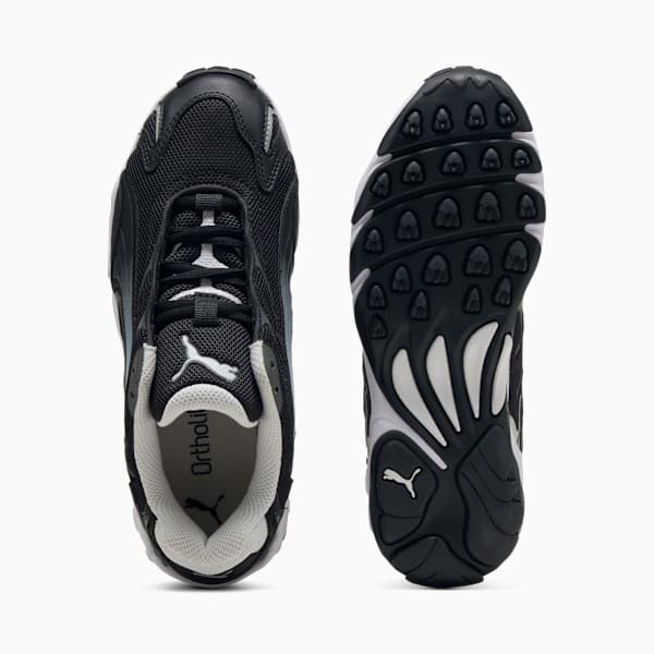 Inhale Core Sneakers Youth, PUMA Black-PUMA Silver, large-ZAF