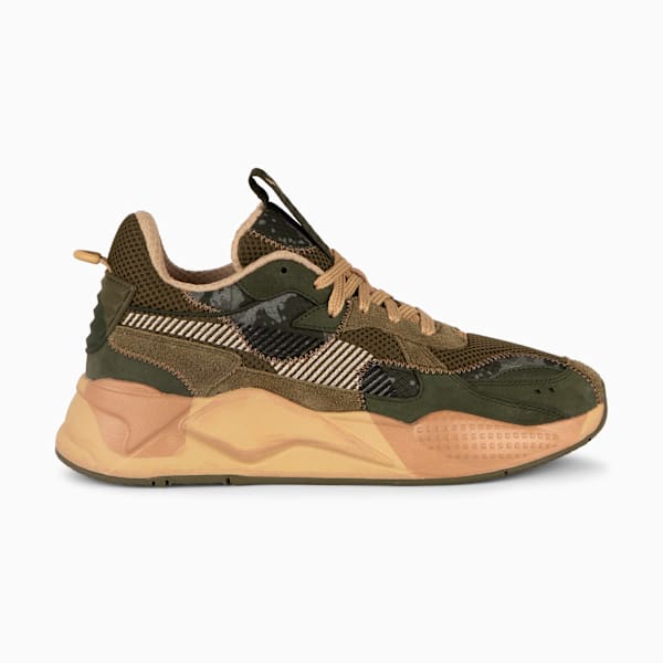 Zapatillas RS-X Rain Map Camo, Olive Drab-Myrtle-Sand Dune, large-ARG