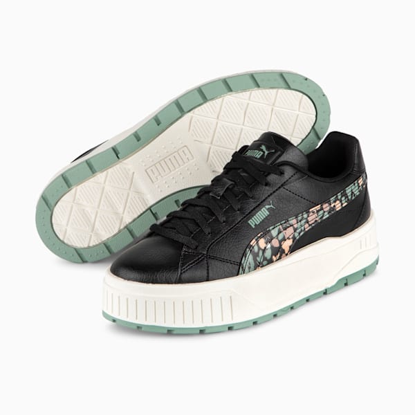 Zapatillas PUMA Karmen II L Floral, PUMA Black-Rose Quartz-Green Fog, large-ARG
