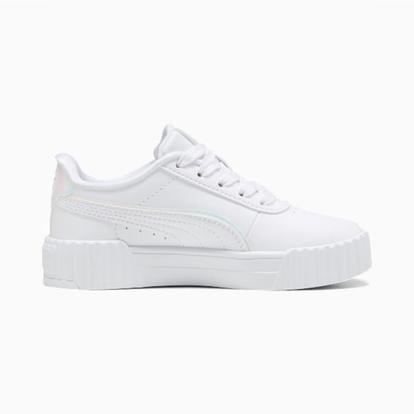 Zapatillas Carina 3.0 Holo 2.0 para niñas, PUMA White-PUMA Silver-Mauve Mist, large-ARG