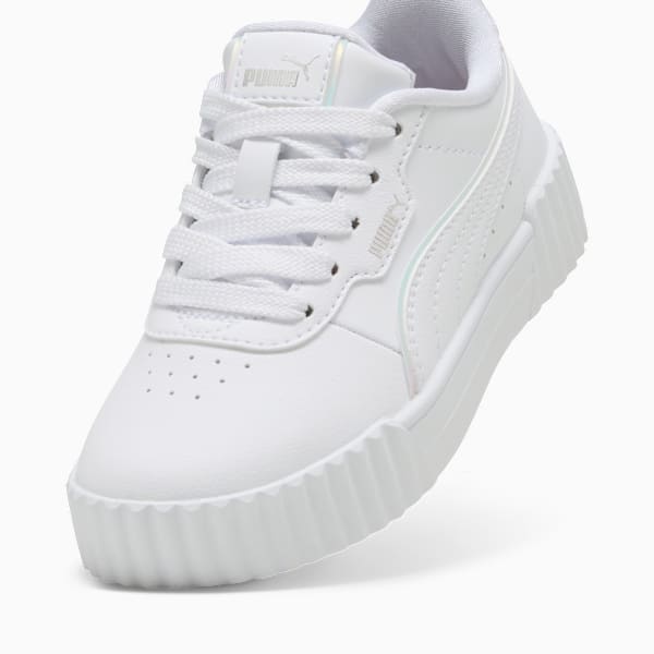 Zapatillas Carina 3.0 Holo 2.0 para niñas, PUMA White-PUMA Silver-Mauve Mist, large-ARG