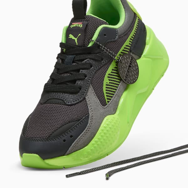 PUMA HOOPS x TMNT RS-X Sneakers Youth, PUMA Black-Leafy Green, large-MEX