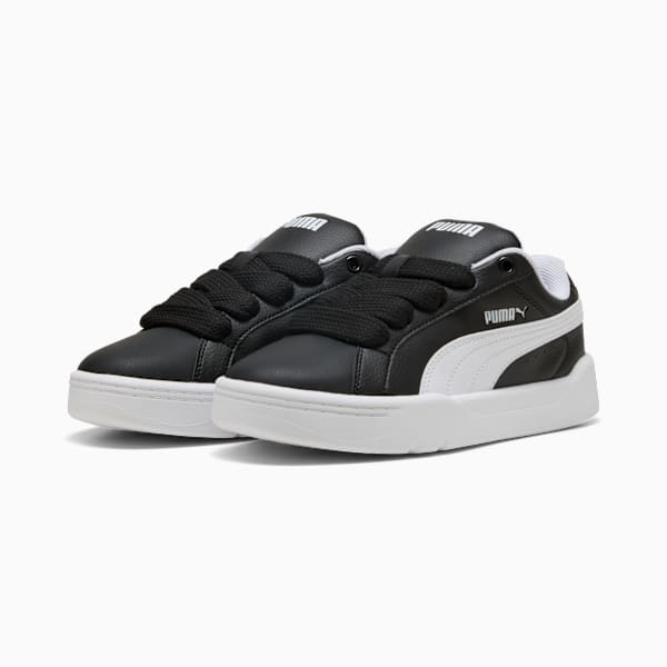 Park Lifestyle Easy Sneakers Youth, PUMA Black-PUMA White, large-ZAF