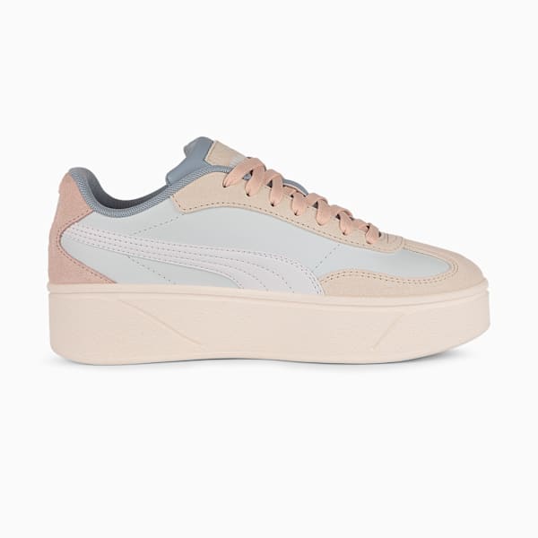 Zapatillas PUMA Club II Era Platform para mujer, Dewdrop-PUMA White-Alpine Snow, large-ARG