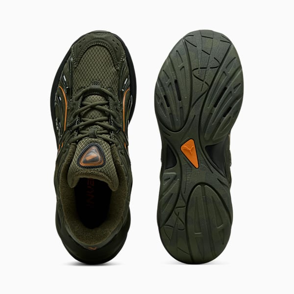 Tenis Inverse Moss, Green Moss-Dark Olive-Pumpkin Pie, large-MEX