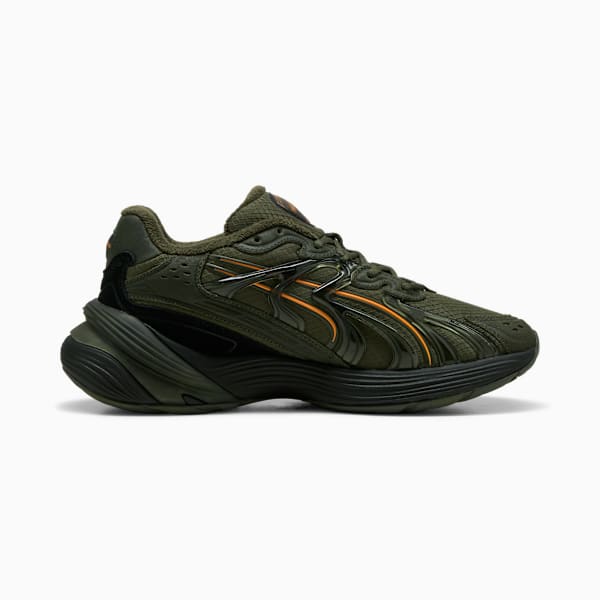 Tenis Inverse Moss, Green Moss-Dark Olive-Pumpkin Pie, large-MEX