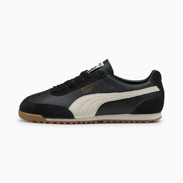 Arizona Retro Sneakers Unisex, PUMA Black-Warm White, large-ZAF