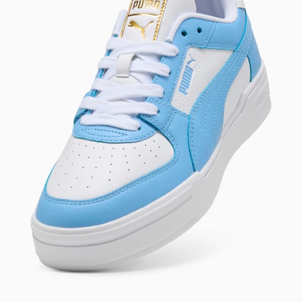 Tenis CA Pro Classic Podium, PUMA White-Team Light Blue, large-MEX
