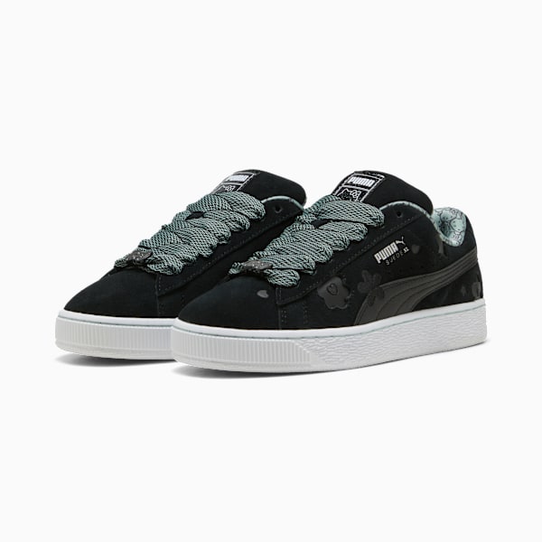 Tenis mujer Suede XL PUMA x HELLO KITTY, PUMA Black-Light Moss, large-MEX