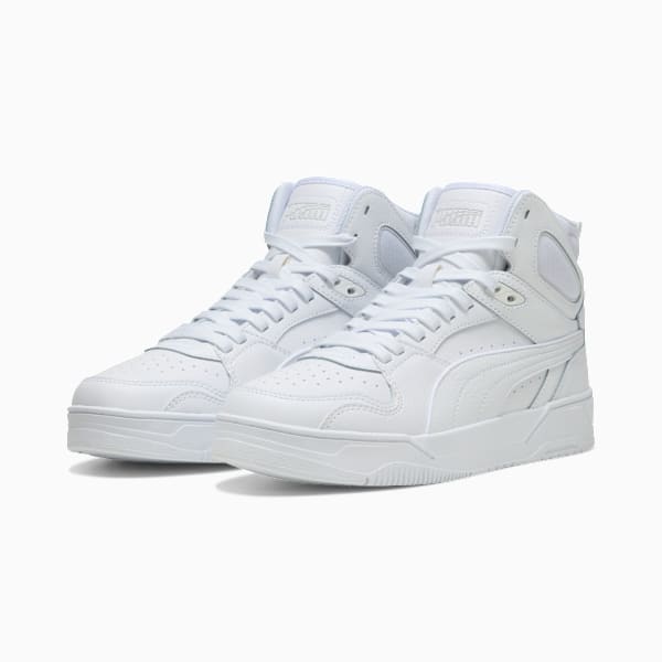 RBD Break Mid Sneakers Unisex, PUMA White-Cool Light Gray-PUMA Black, large-ZAF