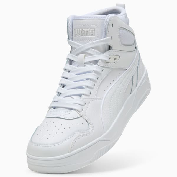 RBD Break Mid Sneakers Unisex, PUMA White-Cool Light Gray-PUMA Black, large-ZAF