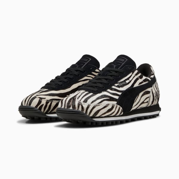 Easy Rider Zebra Sneakers Women, Warm White-PUMA Black, large-MEX