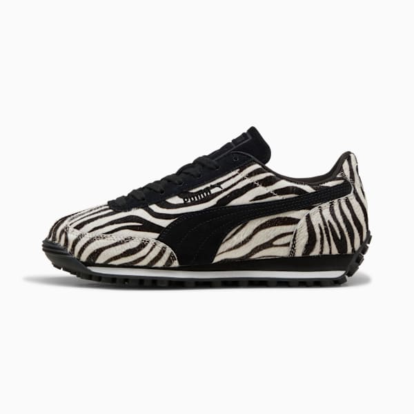 Easy Rider Zebra Sneakers Women, Warm White-PUMA Black, large-MEX
